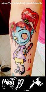 Zombie tattoos on man chest. Zombie New School Tattoo Voodoo Doll Tattoo Doll Tattoo New School Tattoo