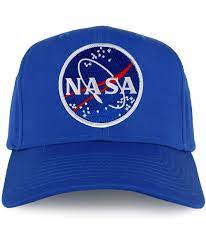 Nasa Meatball Space Logo Embroidered Patch Snapback Cap Plain Back Royal Blue Ct11xodg32v In 2021 Logo Embroidered Embroidered Patches Snapback Cap