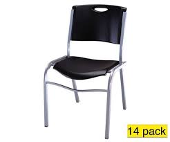 Lifetime Stacking Chairs 42830 Black Stackable Chairs 4 Pack Stacking Chairs Folding Chair Chair