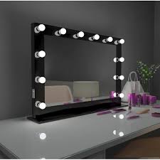 While there are so many different types and designs of magnifying. Paris Mirrors Hmir40286000d Wht Dimmable 40 X 28 Inch Hollywood Vanity Mirror Led Bulbs Paris Mirrors