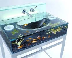 The Moody Aquarium Washbasin Aquarium Sink Sink Fish Tank