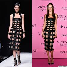 Jenner's 2017 campaign for la perla caused some controversy when she had to cancel a previously scheduled appearance as a victoria's secret model due to her new affiliation with la perla. Alessandra Ambrosio Channels Kendall Jenner At The Victoria S Secret Fashion Show 2014 Huffpost Life