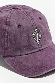 Mushroom Embroidered Washed Baseball Hat Baseball Hats Embroidered Baseball Caps Embroidered