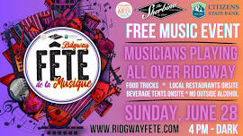 Ridgway Fête de la Musique