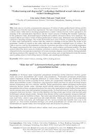 Embarrassing and disgraceful”: technology-facilitated sexual violence and  victims healing process “Malu dan aib”: ke
