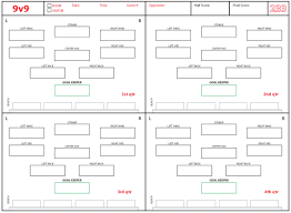 soccer formations and systems as lineup sheet templates