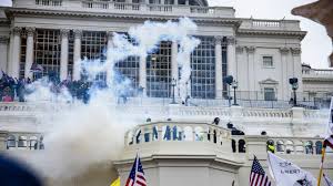 Droves of protesters pressed up against metal barricades outside of the capitol building to shout u.s. Photos Trump Supporters Break Into Capitol Building Wreak Havoc Teen Vogue