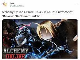 Roblox alchemy online codes : Alchemy Online Codes Roblox Welcome To 60 Seconds Of Code Z Wmarmenia Com When Other Players Try To Make Money During The Game These Codes Make It Easy For You
