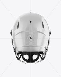 Transparent and black helmet visors well organized layers as in all of other creatsy mockups. American Football Helmet Mockup Back View In Apparel Mockups On Yellow Images Object Mockups In 2020 Football Helmets American Football Clothing Mockup