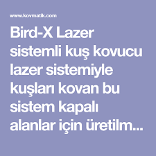Bird X Lazer Sistemli Kus Kovucu Lazer Sistemiyle Kuslari Kovan Bu Sistem Kapali Alanlar Icin Uretilmis En Ekonomik Lazer Kus Kovucu Cihazidir Kovmatik Ku Kus