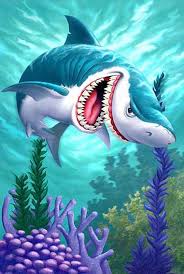 Lucu ikan hiu pembunuhan dinosaurus! 11 Gambar Kartun Hiu Lucu Gambar Kartun
