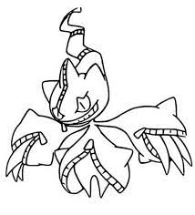 Dragonite are large, orange, bipedal dragons with two turquoise wings on its back. Coloring Page Mega Evolved Pokemon Mega Banette 354 354