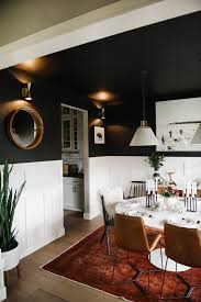 One Room Challenge Back In Black Dining Room The Reveal Suburban Bees Black Dining Room Dining Room Design Dining Room Inspiration