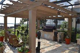 Structural Fiberglass Pergola Kit Free Standing Composite