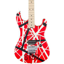 Evh Striped Series 5150 Red Black And White Stripes Guitar Center Evh edward van halen striped series frankie. evh evh striped series 5150