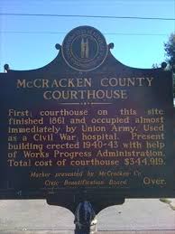 Second judicial circuit of kentycky mccracken county circuit court mccracken county courthouse, 301 south sixth street 0.0 mile away. Mccracken County Courthouse Paducah Kentucky Kentucky Historical Markers On Waymarking Com
