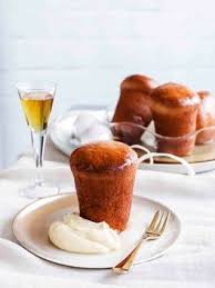 Rum Baba With Orange Cream Recipe Desserts Delicious Desserts Food