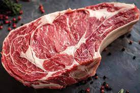 Grass Finished Beef Prime Rib Steak 5 Lbs Click Fork