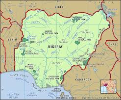 It has a southern coastline on the gulf of guinea, and has benin to the west, cameroon to the southeast, chad to the northeast, and niger to the north. Nigeria History Population Flag Map Languages Capital Facts Britannica