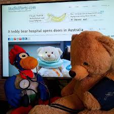 This Is Very Interesting Stuffedanimals Teddybear Toys Softtoys Plushanimal Hospital Funny Plush Animals Teddy Bear Interesting Things