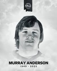 The NHL Alumni Association is deeply saddened to learn that Murray Anderson  has passed away at the age of 75. Murray played his junior career with the  famous Flin Flon Bombers, who