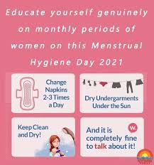 Menstrual hygiene day is a global movement which seeks to normalise menstruation. Fwcvfabxfugqjm