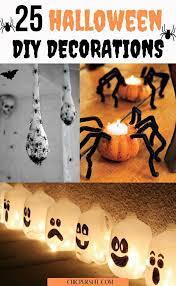 25 Easy Diy Halloween Decorations For Indoors Outdoors Easy Diy Halloween Decorations Diy Halloween Decorations Halloween Decorations For Kids