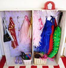 Diy Kids Dress Up Wardrobe Childhood101 Dress Up Wardrobe Dress Up Clothes Storage Kids Clothes Storage