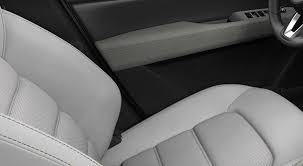 The options include the front and rear seats, ventilated front seats, a heated steering wheel, leather. 2019 Mazda Cx 5 Interior Upholstery Fabric And Color Options