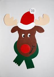 Rentier Basteln Weihnachten Fensterbilder Weihnachten Basteln Weihnachten Basteln Kita
