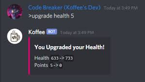 Koffee Discord Bots Owo bot is a simple discord bot that makes your discord experience more fun! koffee