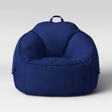 Canvas Bean Bag Chair Blue Pillowfort In 2020 Bean Bag Chair Kids Bean Bag Chair Kids Bean Bags