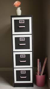 You can retrofit a cabinet with a plate rail, wine rack or spice boxes. File Cabinet Makeover With Chalkboard Paint Design Improvised
