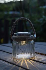 Solarbetriebene Led Tischleuchte Jar Aus Glas Led Tischleuchte Tischleuchte Led Leuchtmittel