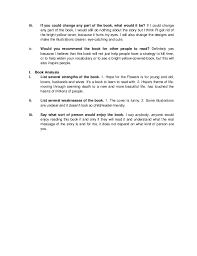 Maybe you would like to learn more about one of these? Hope For The Flowers Book Analysis