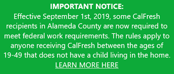 Alameda Social Services Food Assistance