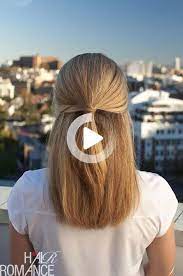 33 Quick And Easy Hairstyles For Straight Hair Braided Hairstyles Tutorials Easy Easy Hairstyles Cute Simple Hairstyles