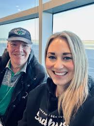 At the Greater Sudbury Airport waiting to head to the Sports Events  Congress with Randy Pascal.