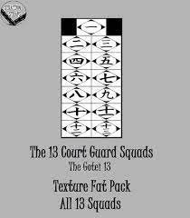 The gotei 13 serves as a military force with its primary responsibilities consisting of: Second Life Marketplace The 13 Court Guard Squads
