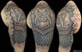A unified design covering the entire arm has always been a popular choice, though admittedly until relatively recently, it was much more. 30 Medieval Armor Tattoos Ideas