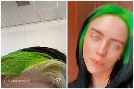 Billie eilish is now bleach blonde, but when was the last time we saw her signature slime green hair? Did Billie Eilish Just Change Up Her Hair Kiss