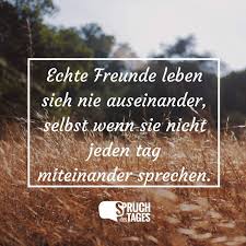 Echte Freunde Leben Sich Nie Auseinander Selbst Wenn Sie Nicht Jeden Tag Miteinander Sprechen
