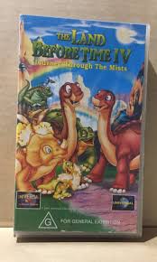 The land before time iv journey through the mists dvd. The Land Before Time Iv Journey Through The Mists Vhs X Marks The Shop