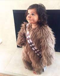 The Cutest Chewbacca Ever Cutebacca Baby Halloween Costumes Chewbacca Costume Star Wars Halloween Costumes