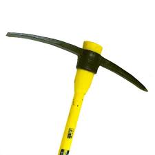 Influence from middle french piquer to prick, sting (see pike (n.1) to pick off shoot one by one is recorded from 1810; Dargan Pick Axe Midland Site Supplies