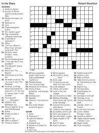 Free crossword puzzles to print : Large Print Free Printable Crossword Puzzles Medium Difficulty