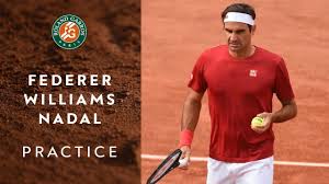 The latest tweets from @rogerfederer Roger Federer Serena Williams Rafael Nadal And More Practice Roland Garros 2021 Youtube