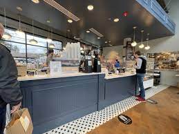 Open floor plan with lots of natural light. Farine Belgian Bakery Redmond