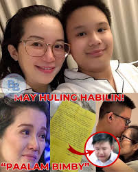 KRIS AQUINO, MAY HULING HABILIN PARA KAY BIMBY. ANO KAYA ITONG LIHAM NA ITO?