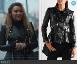 Aug 03, 2020 · umbrella academy season 2 deaths. Allison S Black Leather Peplum Jacket On The Umbrella Academy Leather Peplum Peplum Jacket Leather Jacket Outfits